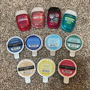 LAST DAY Sanitizer & Car refills 11 piece bundle